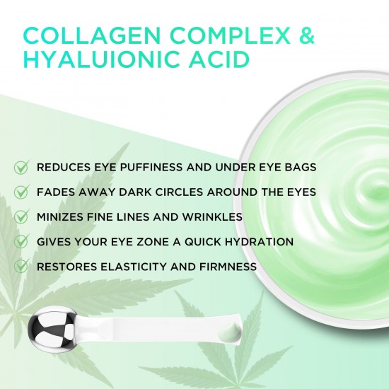 Leaf Essence Hemp Eye Cream Best Natural Anti-Wrinkle Massage Stick