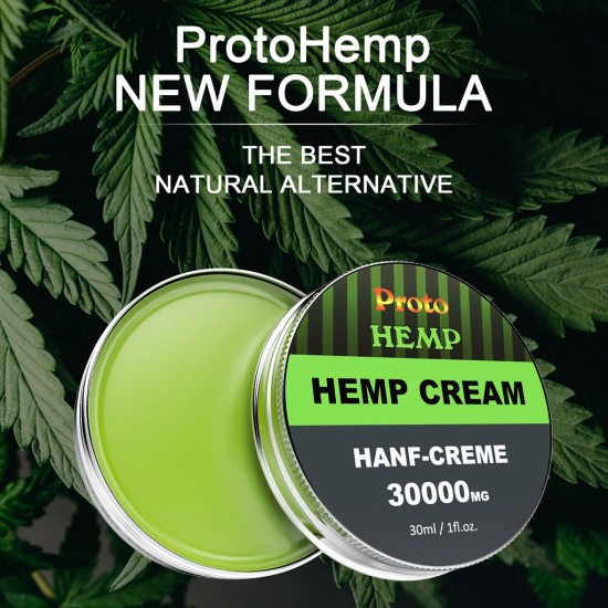 ProtoHemp anti-inflammatory hemp cream - pure hemp, 10% emu oil ProtoHemp anti-inflammatory hemp cream - pure hemp, 10% emu oil