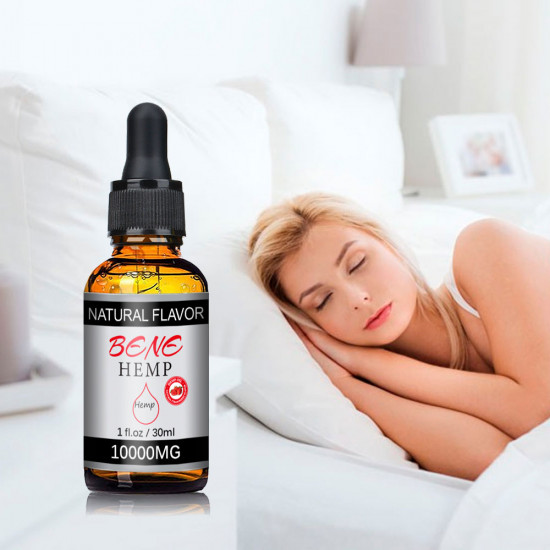 BENEHEMP 10000mg Original & Strawberry Flavor Hemp Oil Drops, Great for Anxiety Pain Relief Sleep Support