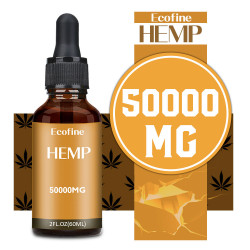 Ecofine Hanföl Tropfen 83% 50000mg 60ml, Hergestellt in USA Ecofine Hanföl Tropfen 83% 50000mg 60ml, Hergestellt in USA