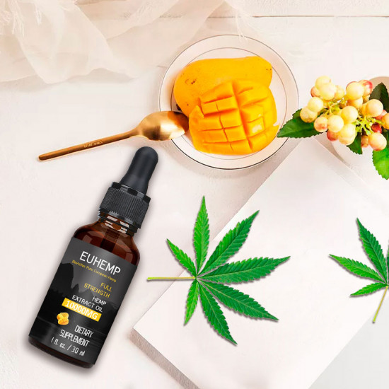 EUHEMP Hemp Oil Original & Mango Drops 10000MG 33% 30ml