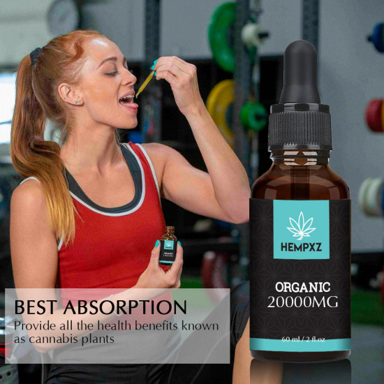 HEMPXZ 20000mg Broad Spectrum Hemp Extract, Natural Hemp Oil for Better Sleep - Made in USA HEMPXZ 20000mg Broad Spectrum Hemp Extract, Natural Hemp Oil for Better Sleep - Made in USA
