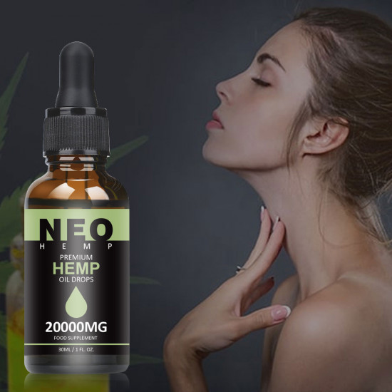 NeoHemp Hemp Oil Drops 20000mg 30ml, Help Reduce Stress, Anxiety and Pain(20000mg)