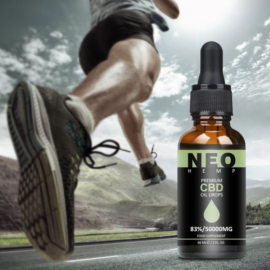 NeoHemp Hemp Oil Drops 50000mg 60ml, Only 40 Bottles Left