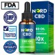 Nord Oil C-B-D oil Drops, 50000mg 83% 60ml, New formula