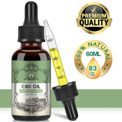 Novads C-B-D oil Drops, 50000mg 83% 60ml, New formula Novads C-B-D oil Drops, 50000mg 83% 60ml, New formula