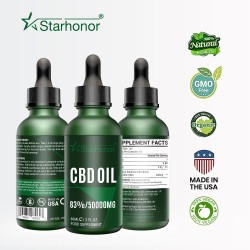 Starhonor CBD Oil 50000mg 83% 60ml, High Strength Hemp Extract, Made in USA Starhonor CBD Oil 50000mg 83% 60ml, High Strength Hemp Extract, Made in USA