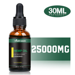 Vitablossom Hemp Oil Drops, 25000mg 83% 30ml, 2022 New formula Vitablossom Hemp Oil Drops, 25000mg 83% 30ml, 2022 New formula