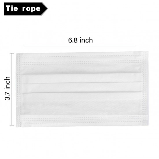 BEE Disposable Con Liga Face Masks 3 Ply, Great for Virus COVID-19 Protection and Personal Health (50 pcs) BEE Disposable Con Liga Face Masks 3 Ply, Great for Virus COVID-19 Protection and Personal Health (50 pcs)