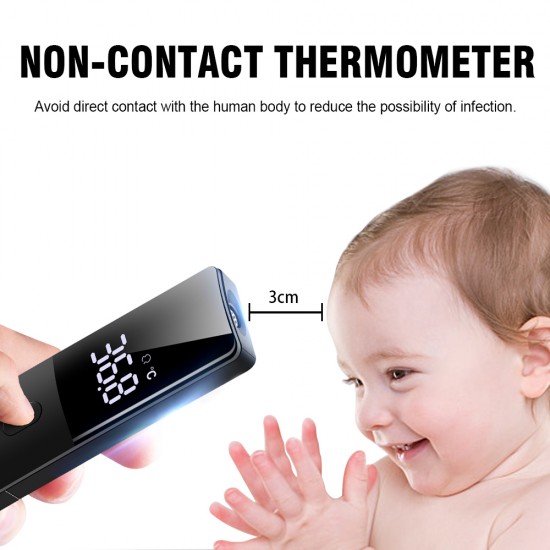 Infrared Thermometer, Non-Contact Forehead Thermometer, Digital Ear Thermometers